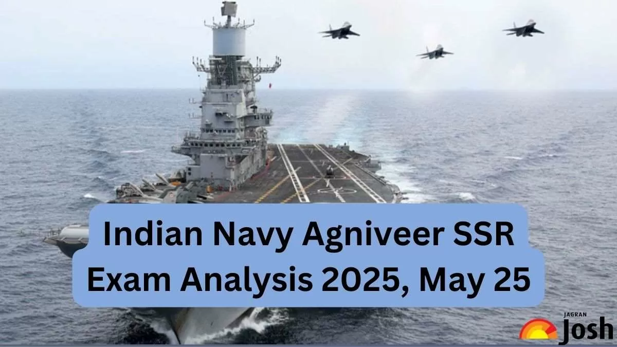 Indian Navy Agniveer SSR Exam Analysis 2025, May 25