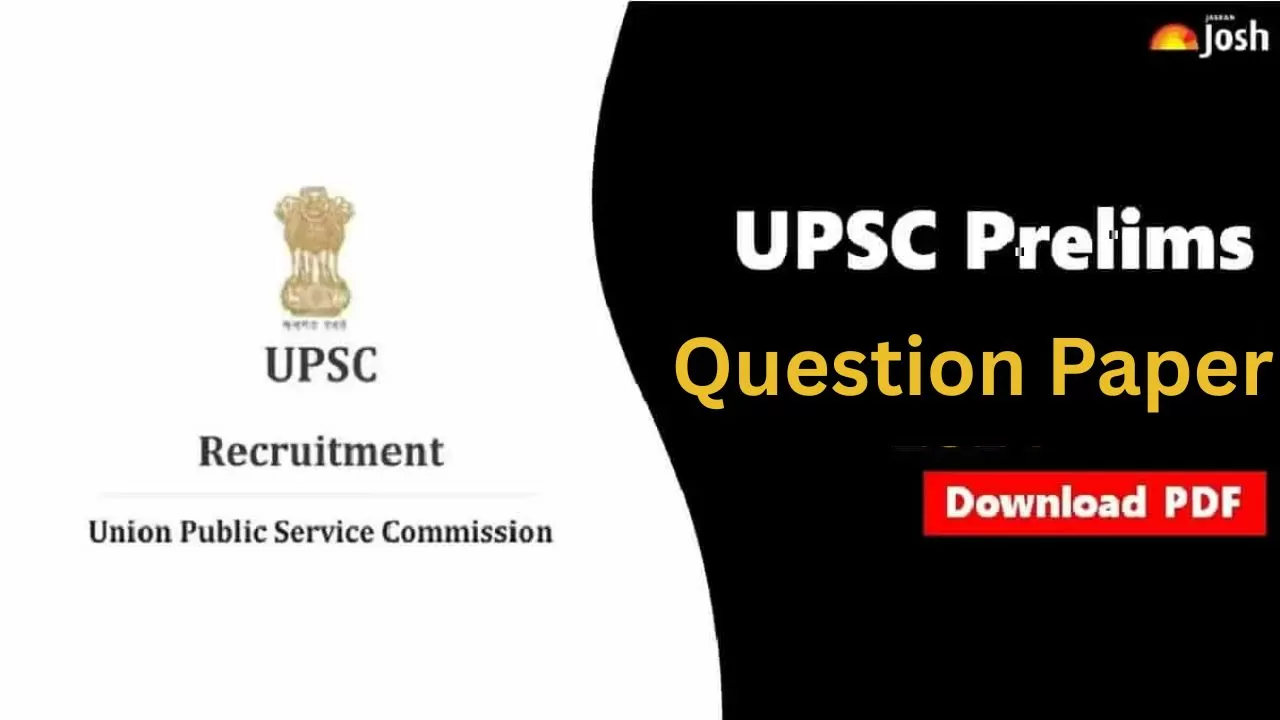 UPSC Prelims Question Pape
