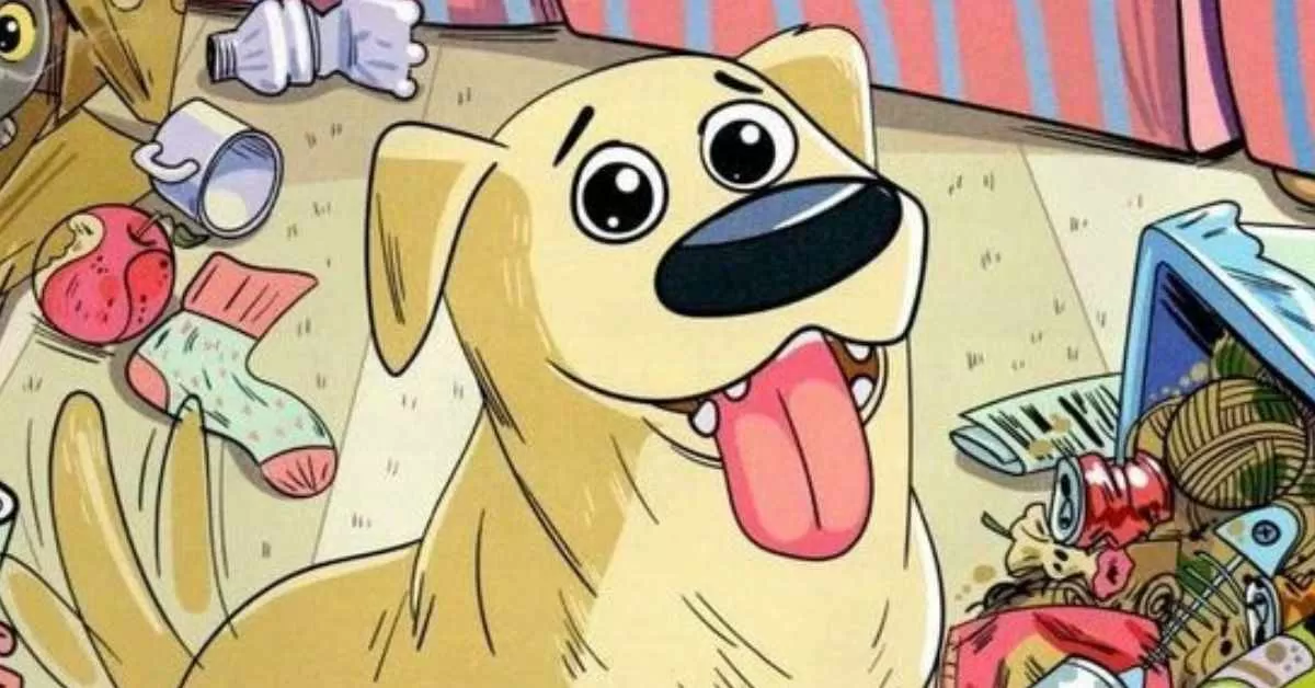 Find the Comb Hidden in This Clever Dog-Themed Puzzle