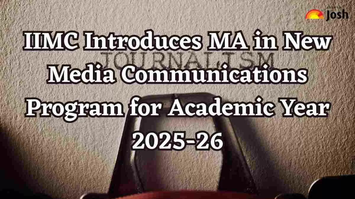 IIMC Introduces MA in New Media Communications Program for Academic Year 2025 26