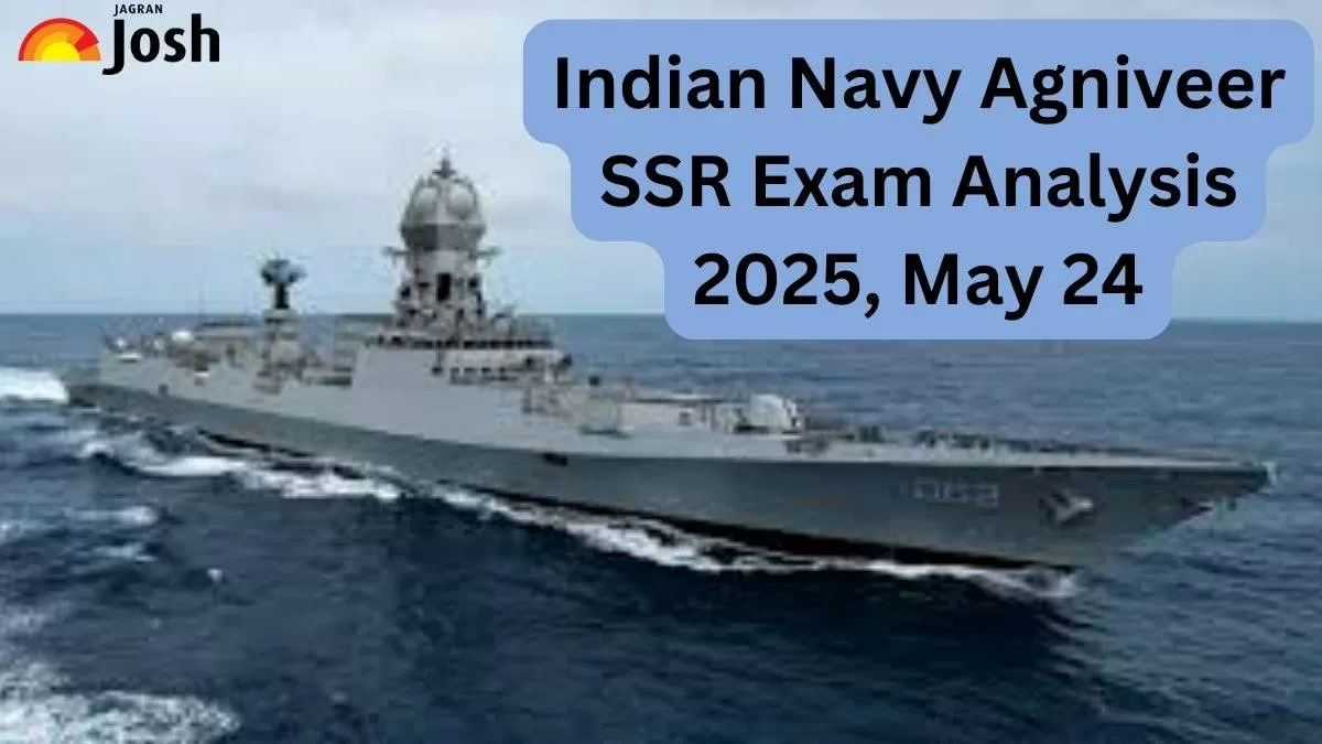 Indian Navy Agniveer SSR Exam Analysis 2025, May 24