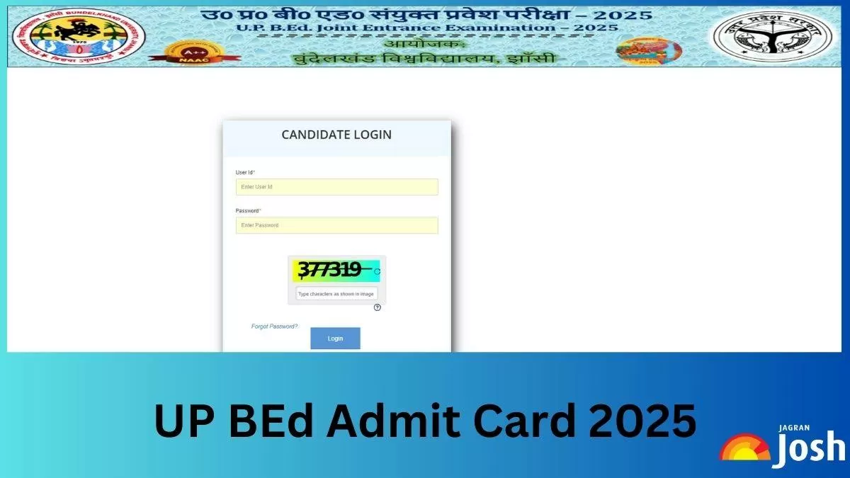 UP BEd JEE Admit Card 2025