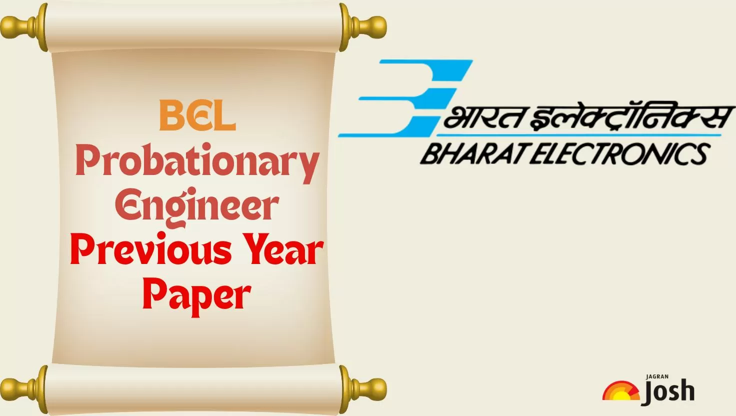 Download the BEL Probationary Engineer Previous Year Papers here
