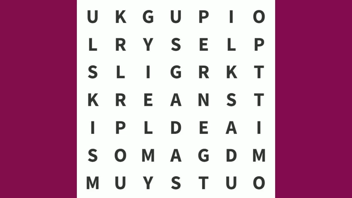 Find "IRIS" in 10 seconds!