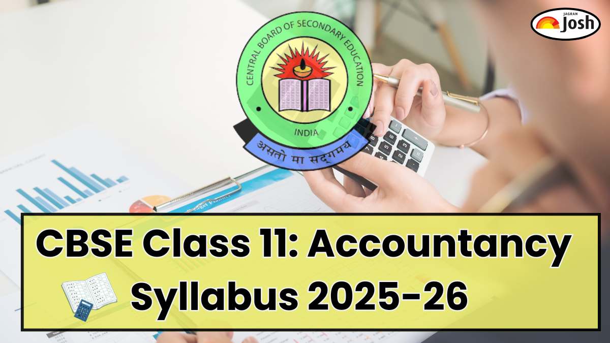 CBSE Class 11 Accountancy Syllabus 2025-26 PDF Download; Check Marking Scheme