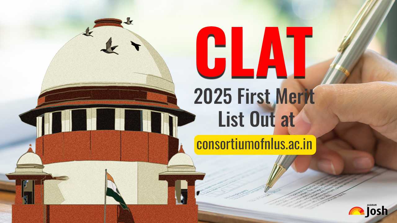 CLAT 2025 First Merit List Out