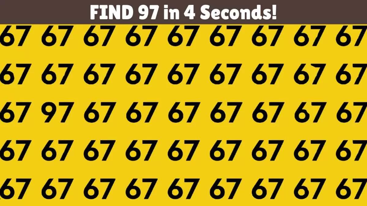 Find 97 in 4 seconds!