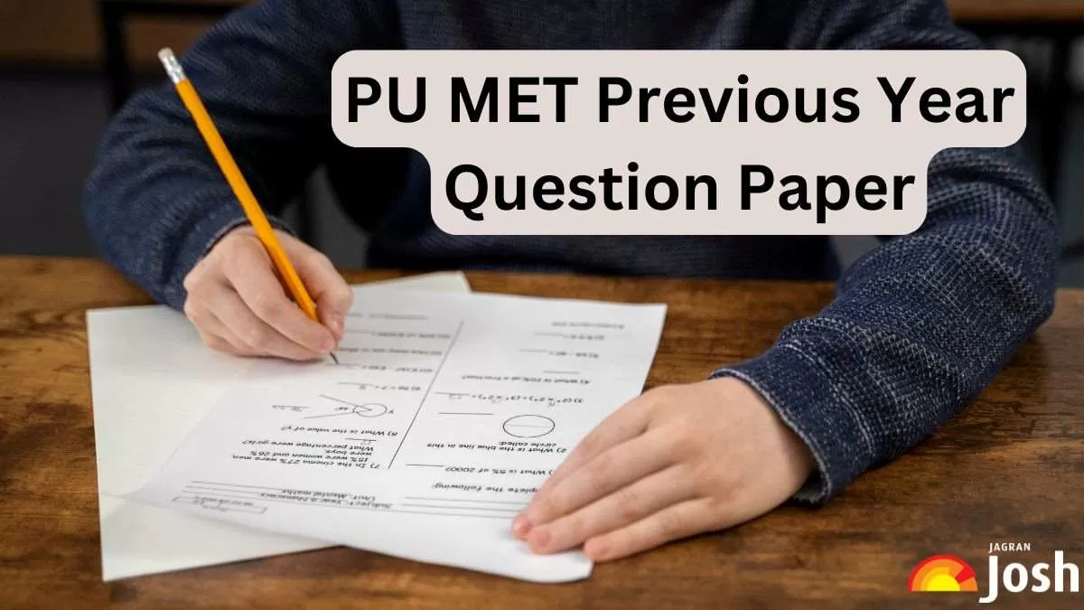 PU MET Previous Year Question Paper