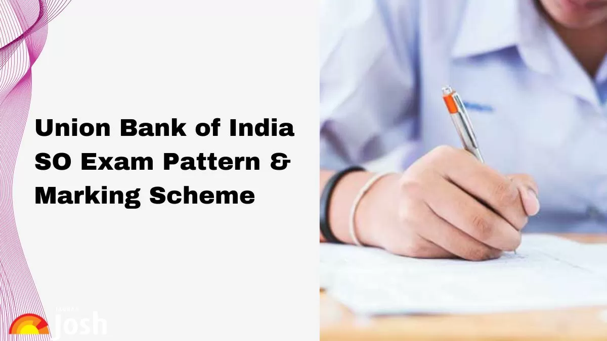 Union Bank of India SO Exam Pattern & Marking Scheme