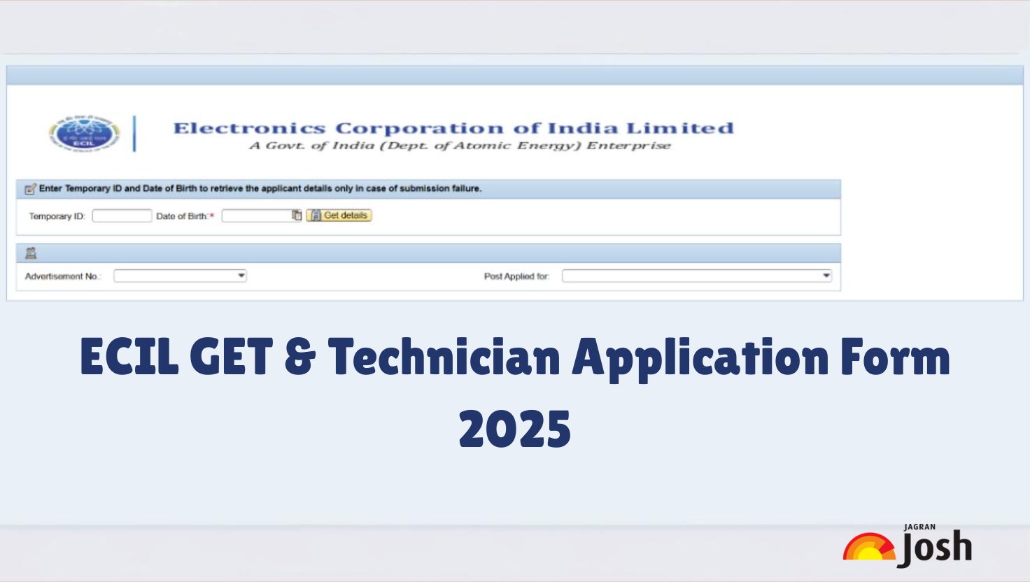 ECIL GET Recruitment 2025 Apply Online Begins at ecil.co.in, Check Application Fees, Last Date and More
