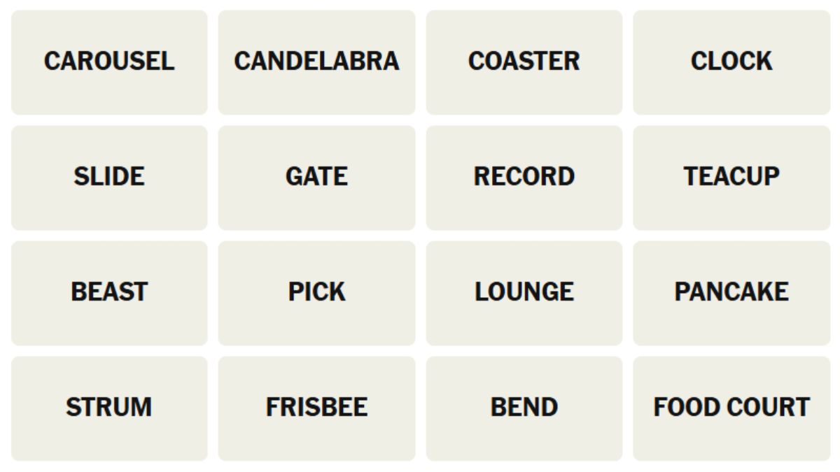 NYT Connections Hints May 27