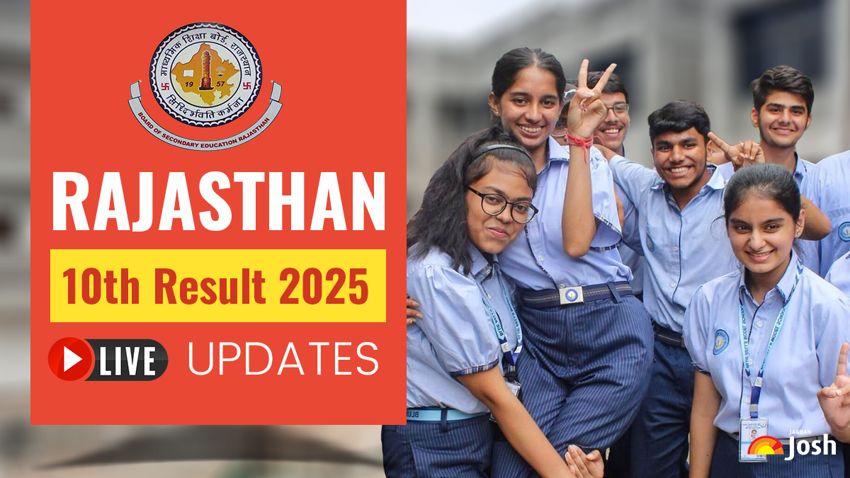 RBSE 10th Result 2025 LIVE Updates