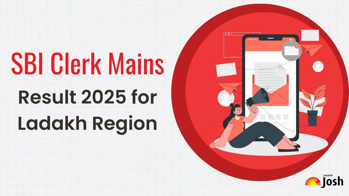 SBI Clerk Mains Result 2025 Ladakh Region OUT at sbi.co.in, Download Result PDF Direct Link Here