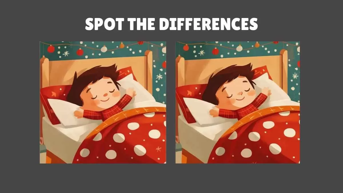 Spot 5 differences in 25 seconds