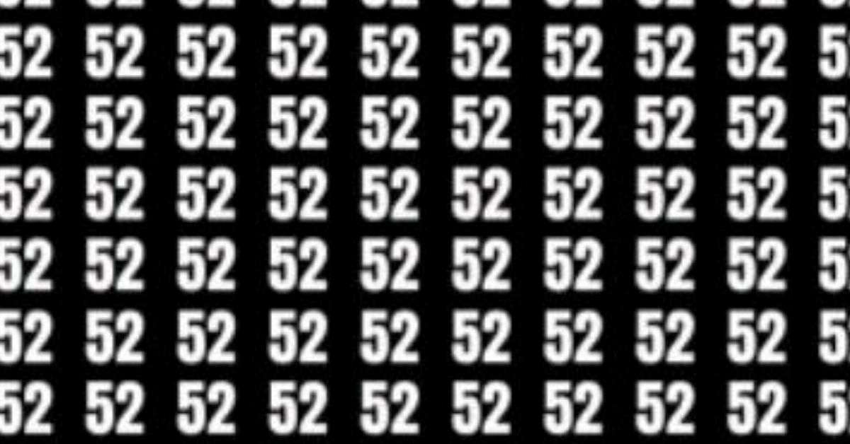 Only People with 6/6 Vision Can Pass This Optical Illusion—Can You Find the Odd Number in 5 Seconds?