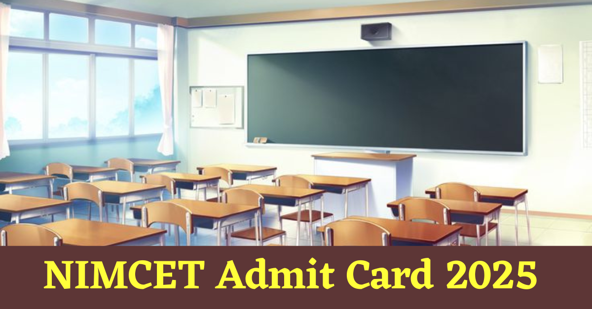 NIMCET Admit Card 2025 Release Today at nimcet.admissions.nic.in, Check Direct Link to Download Hall Ticket Here 