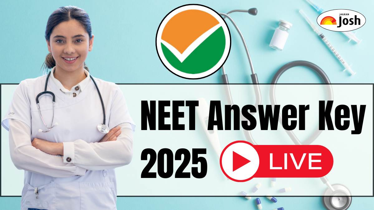 NEET Answer Key 2025 Live Updates (Soon): Download Provisional Answer Key PDF at neet.nta.nic.in, Check Details 