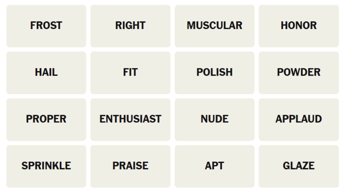 NYT Connections Hints May 29