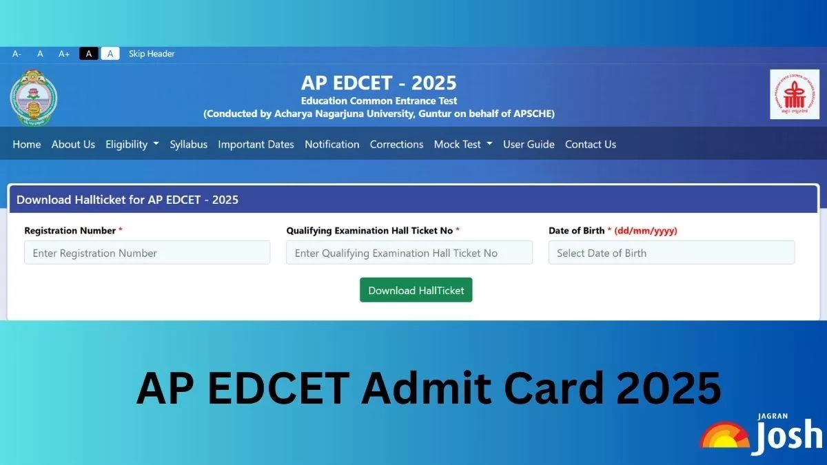 AP EDCET Admit Card 2025