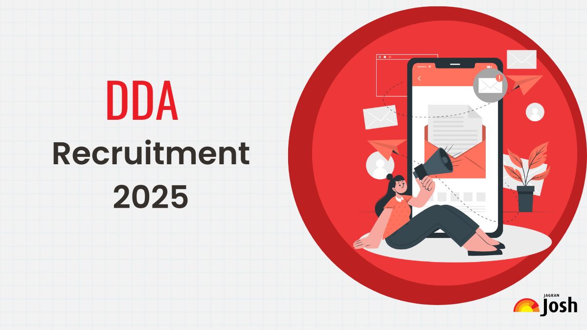 DDA Recruitment 2025 Notification OUT at dda.gov.in,  Check Apply Online Date, Eligibility and More