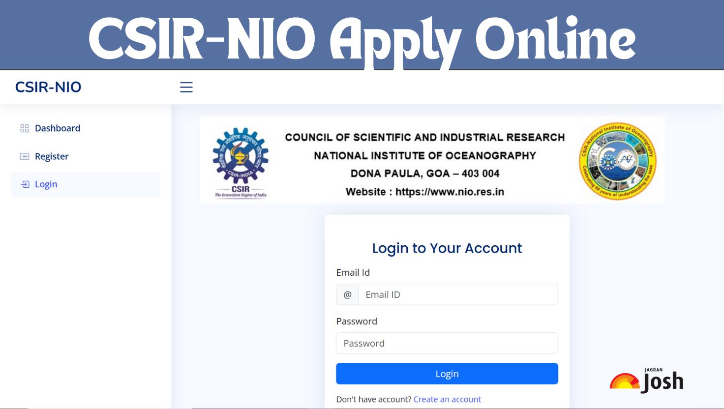 CSIR NIO Recruitment 2025 Apply Online Begins at nio.res.in, Apply Now for 25 Administrative Posts - Details Here