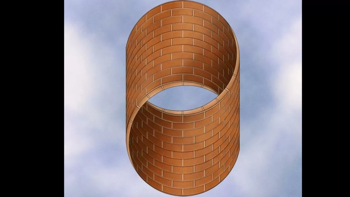 If You Could Find Out What Is Happening With This Round Wall, Your Iq Is Higher Than 99% Of People