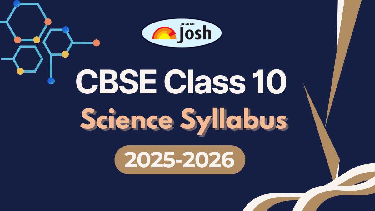 CBSE Class 10 Science Syllabus 2025-26: Chapter-wise Topics, Weightage & Exam Pattern; Download PDF