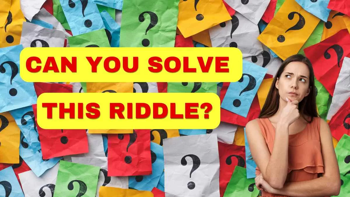 Can You Solve This Riddle? 