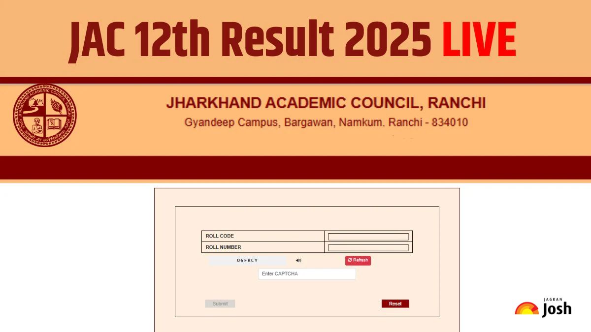 jacresults.com 12th Result 2025: जैक 12वीं का Science, Commerce रिजल्ट Roll Number, Code से यह ऑनलाइन करें चेक 