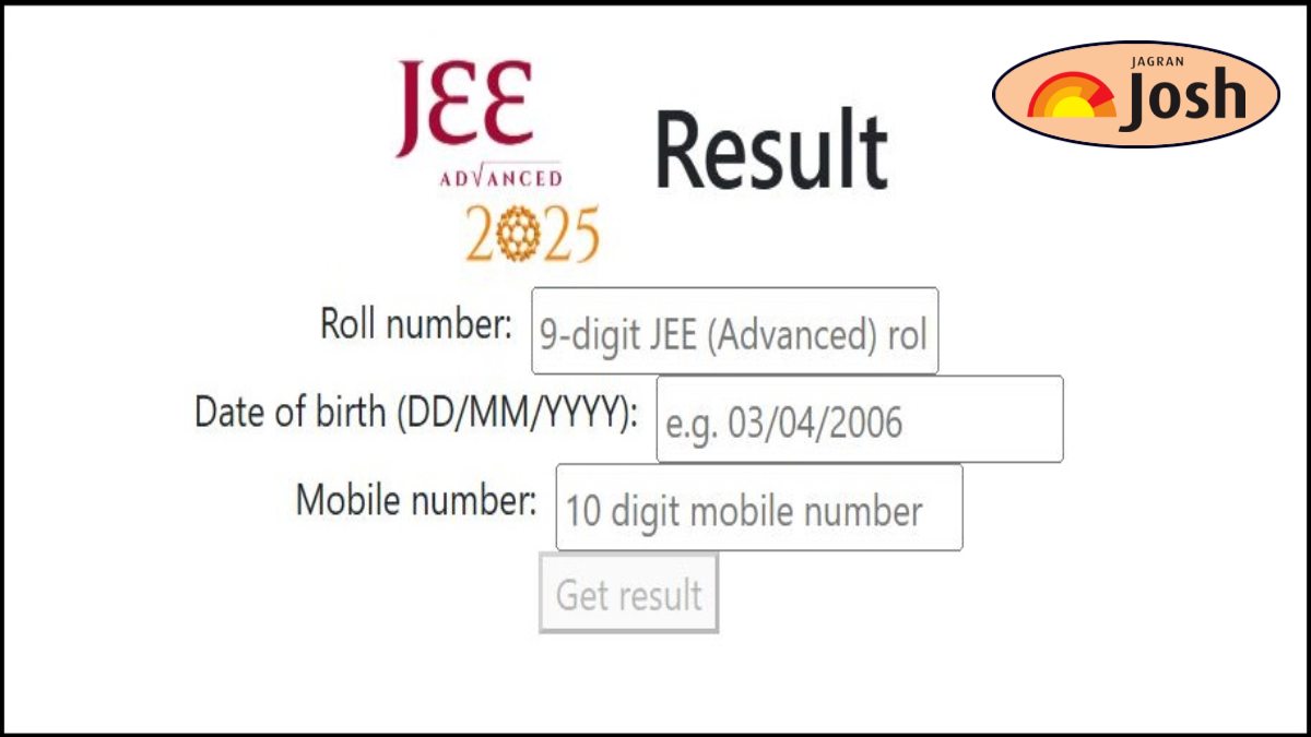 JEE Advanced 2025 Result on June 2: How to Check, Direct Link & Key Updates