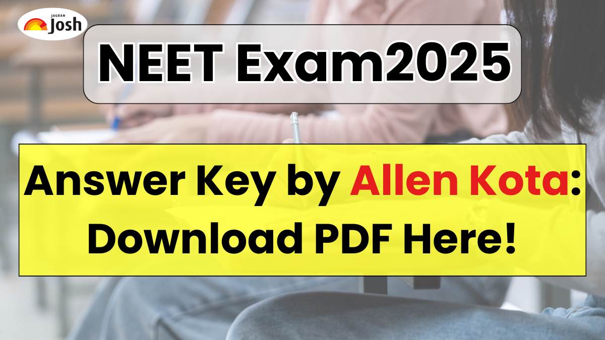 NEET 2025 Answer Key by Allen (Sets Q, R, S, T) – Download PDF Now