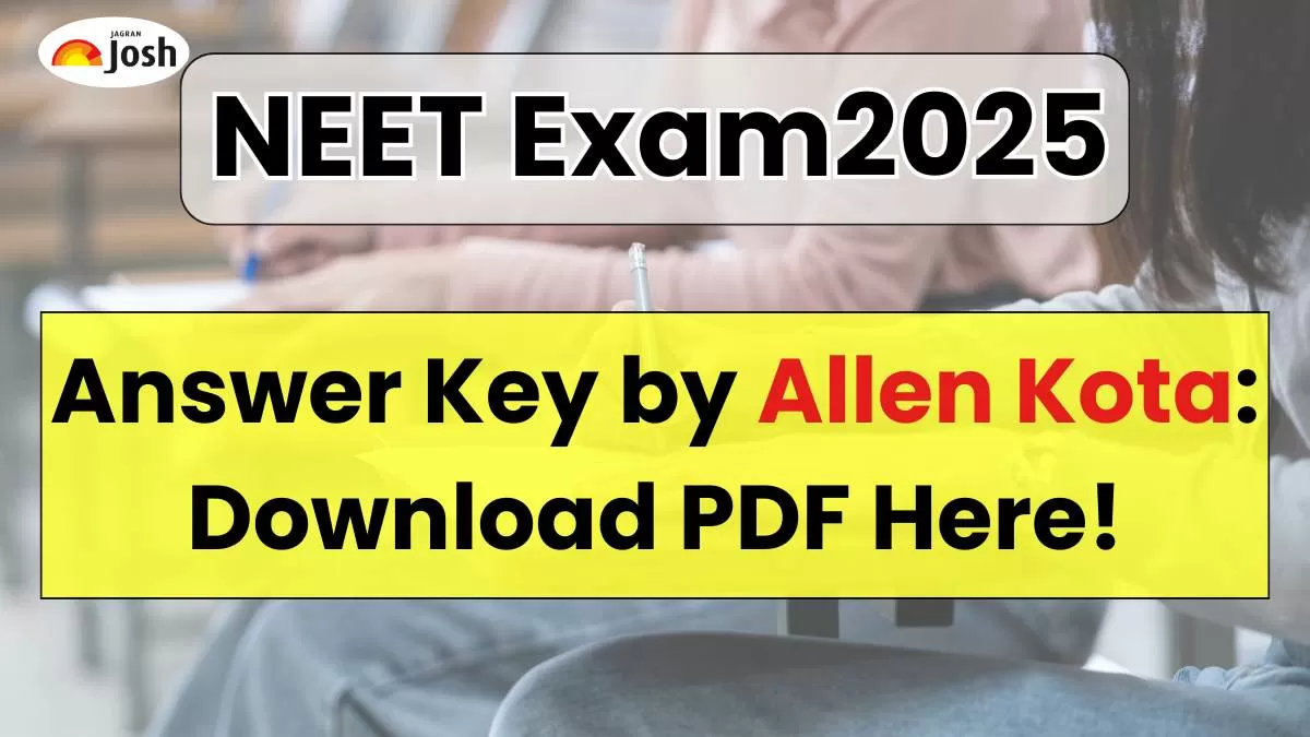 NEET 2025 Answer Key by Allen (Sets Q, R, S, T) – Download PDF Now