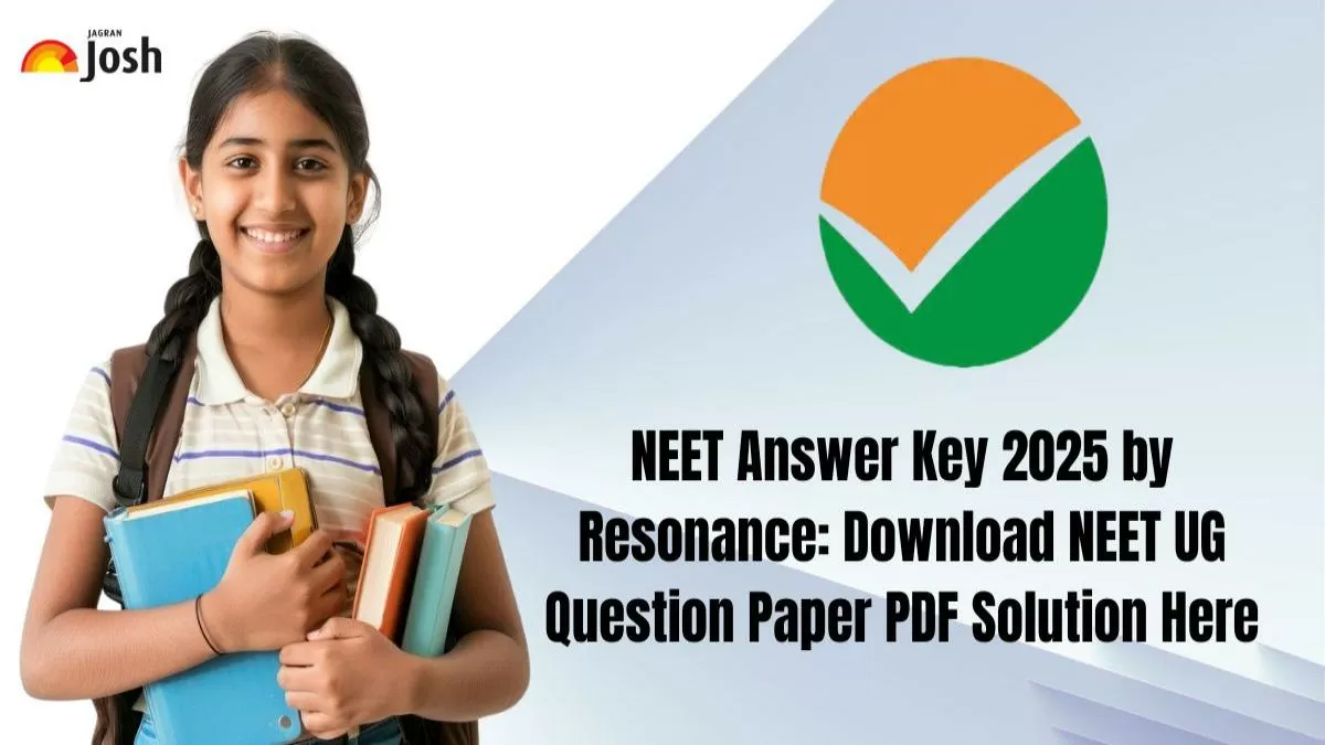 NEET Answer Key 2025 by Resonance