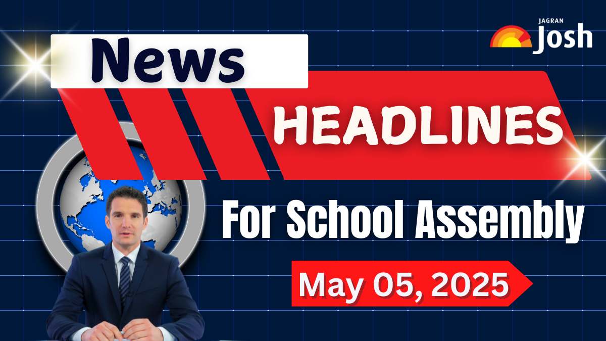 Today's School Assembly Headlines (05 May 2025): Defence Minister Rajnath Singh to Hold Bilateral Talks, FM Nirmala Sitharaman to Attend ADB Annual Meet, and KKR Set 207-Run Target for Rajasthan Royal