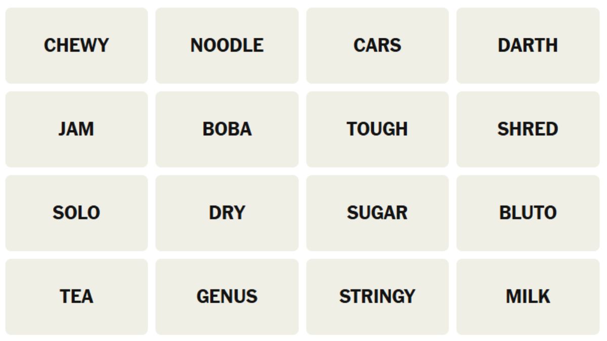 NYT Connections Hints May 4