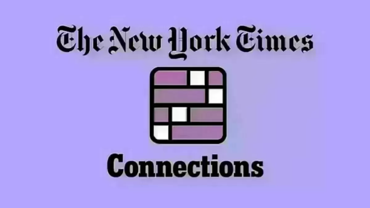 NYT Connections Answers for May 4, 2025