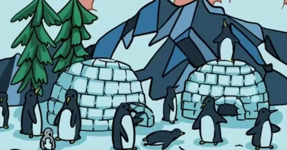 Spot the Hidden Seal Among These Penguins in 5 Seconds