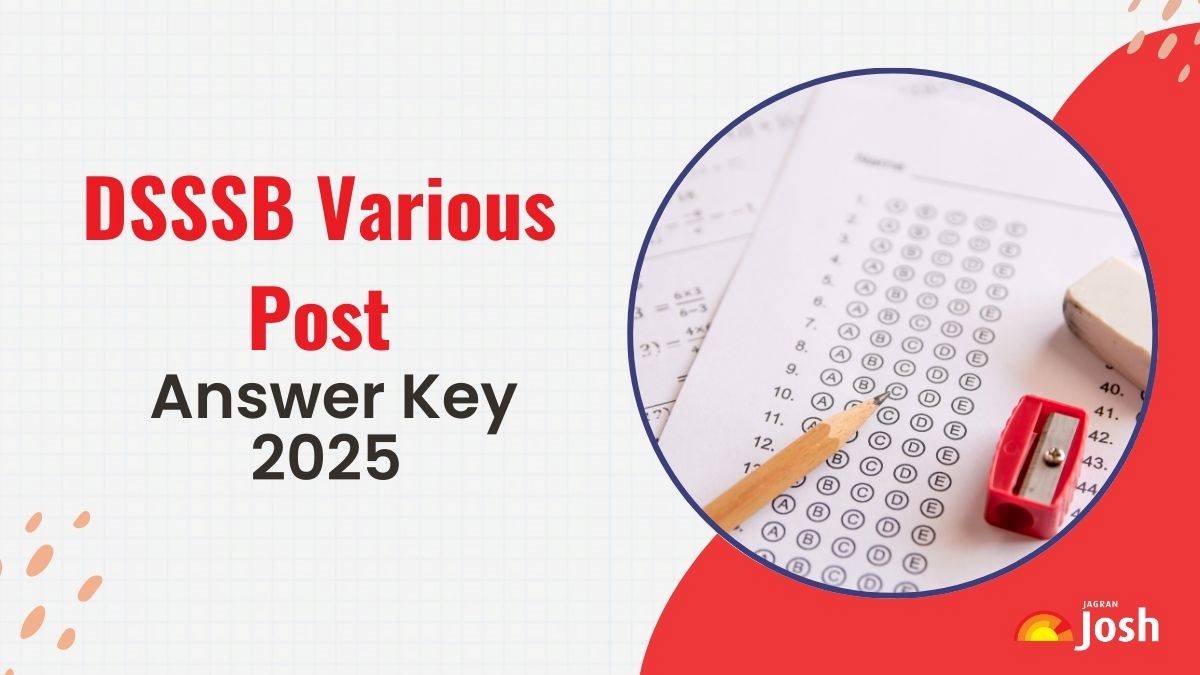 DSSSB Answer Key 2025 Released at dsssb.delhi.gov.in, Download April Exam Answer Key PDF Here