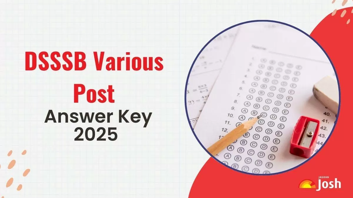 DSSSB Answer Key 2025