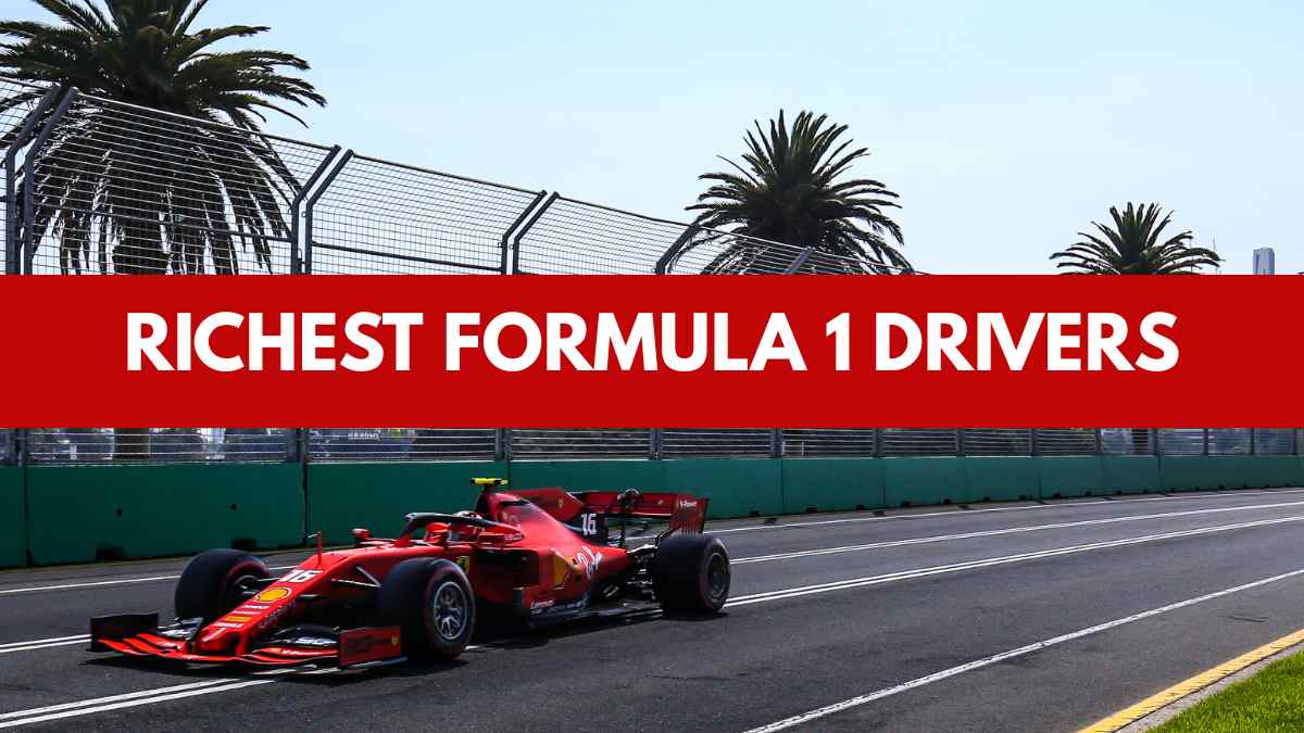 Top 5 Richest Formula 1 Drivers in the World 