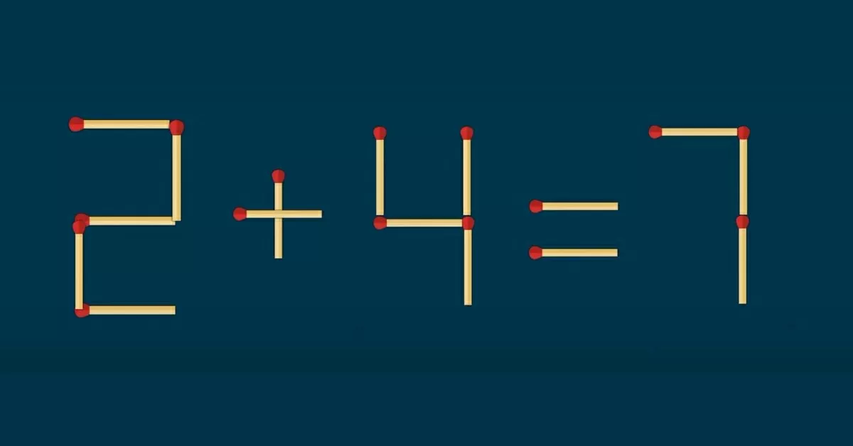 Solve This Classic Matchstick Puzzle in 7 Seconds