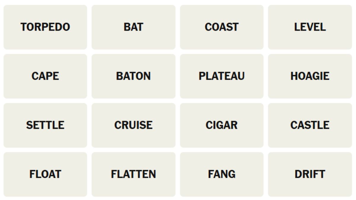 NYT Connections Hints May 5