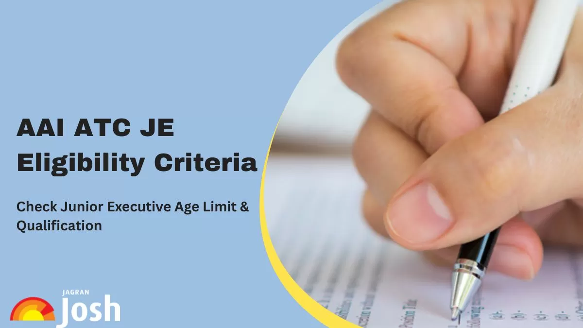 AAI JE Eligibility, Age Limit & Qualifications