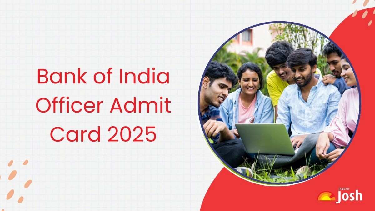 Bank of India Admit Card 2025 OUT: Download Various Streams Officer Hall Ticket at bankofindia.co.in