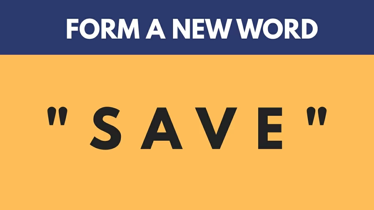 Form a New Word