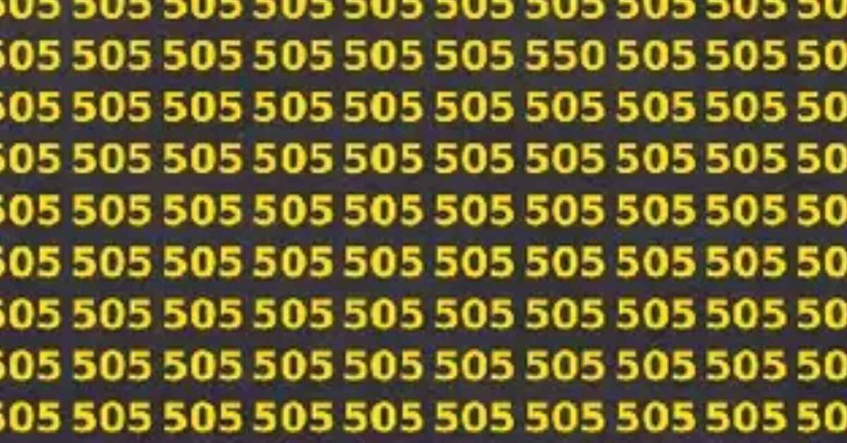 Only a Real Legend Can Find the Two Odd Numbers Hidden in This Optical Illusion Within 11 Seconds