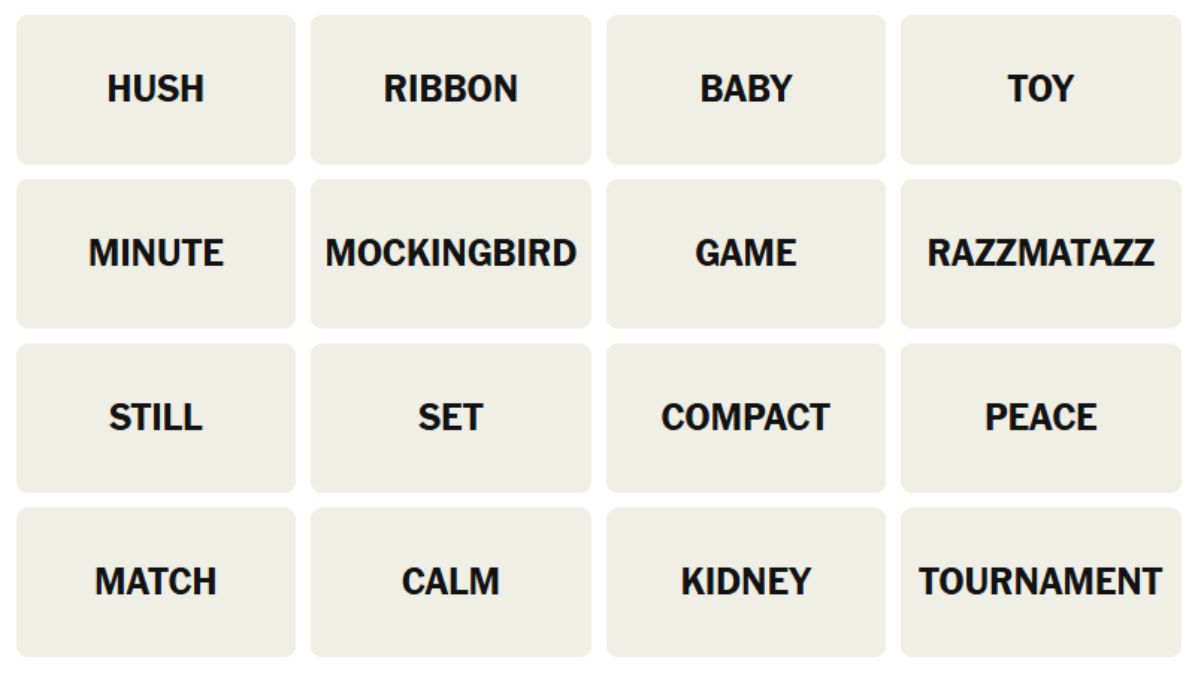 NYT Connections Hints May 6