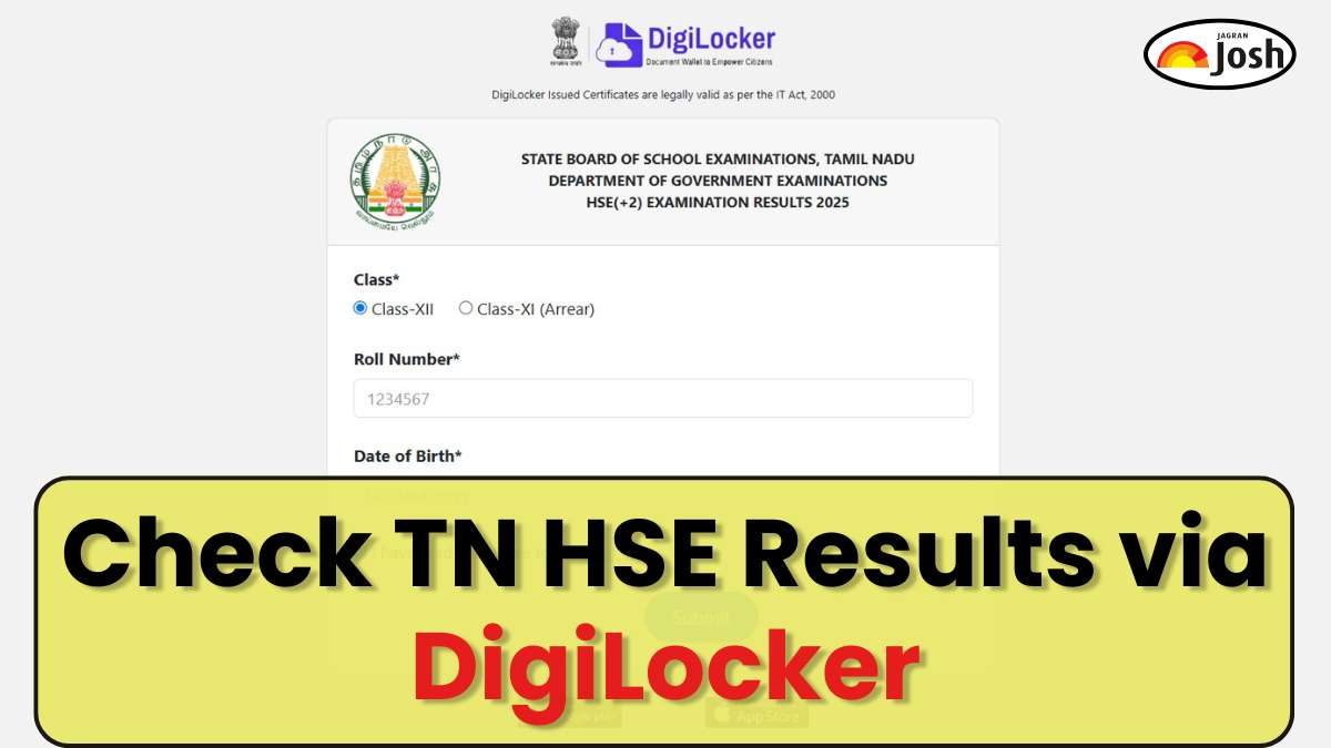 Digilocker Tamil Nadu 12th Result 2025: Download Digital Marksheet of HSC on Digilocker App and Website at results.digilocker.gov.in