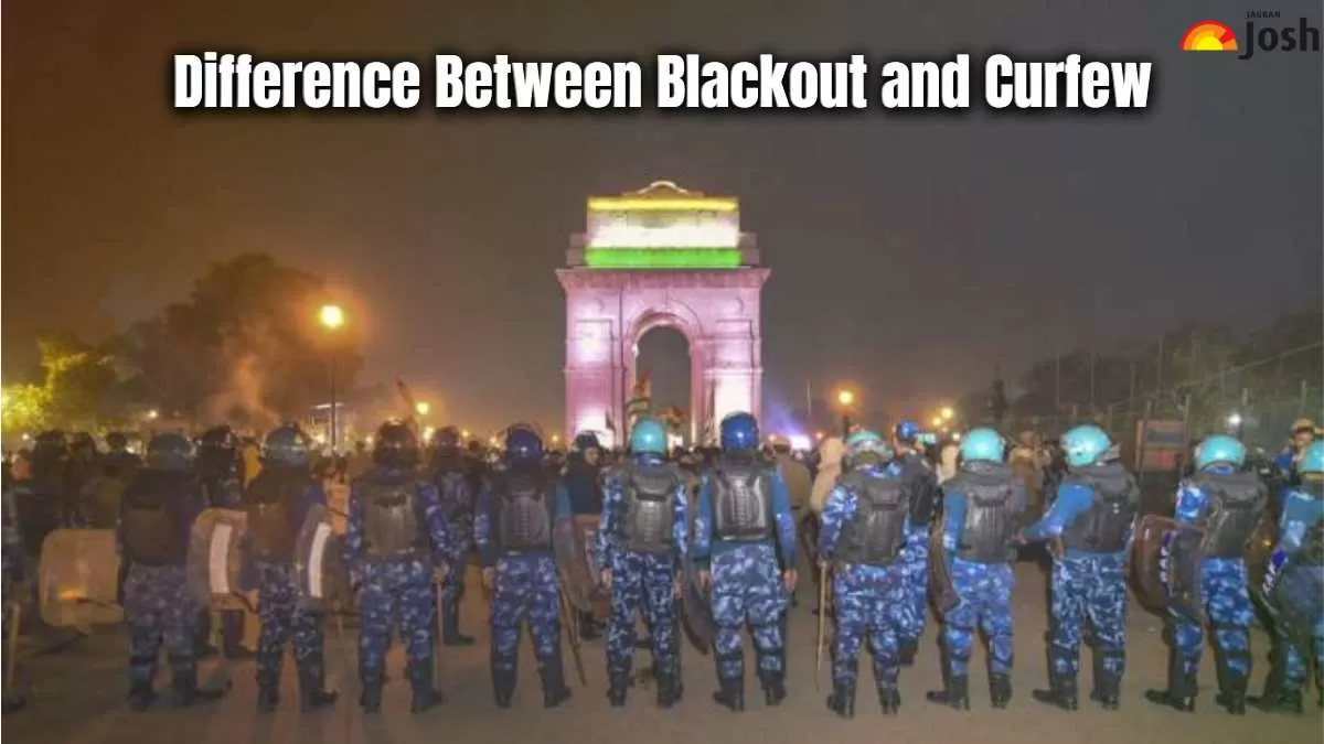 Difference Between Blackout and Curfew
