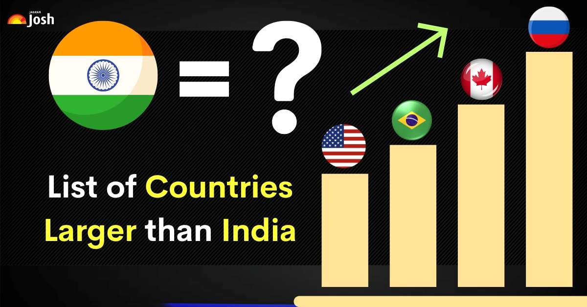 List of Countries Larger than India: In Size, Order and Area-wise